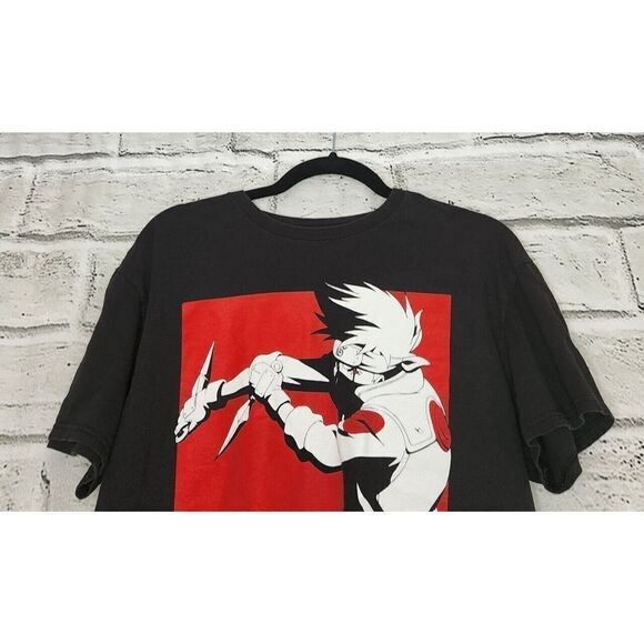 Official 2002 Naruto Shippuden Kakashi  T-shirt Size Large (42-44) Vintage Anime - Picture 4 of 5